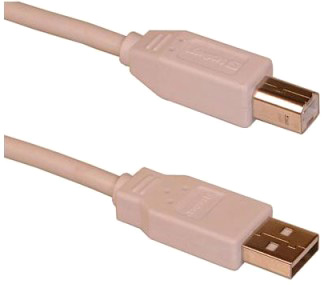 Кабель USB 2.0 соединительный AmBm (4.57 м)