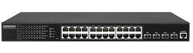 Коммутатор Osnovo SW-24G4X-1L, управляемый