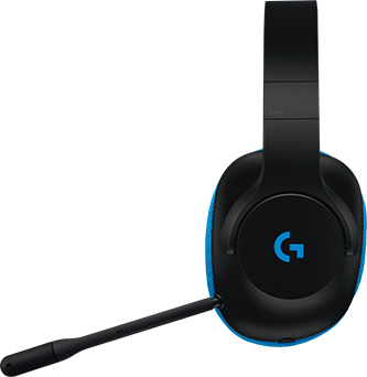 Гарнитура Logitech Headset G233 Prodigy Wired Gaming- Black/Cyan [981-000703]
