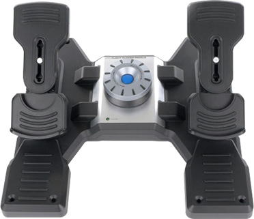 Контроллер игровой Logitech G Saitek PRO Flight Rudder Pedals (945-000005)