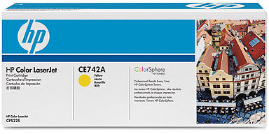 Картридж Cartridge HP 307A для CLJ CP5225, желтый (7 300 стр.)