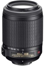 Объектив Nikon AF-S 55-200 мм f/4-5.6G IF ED DX VR