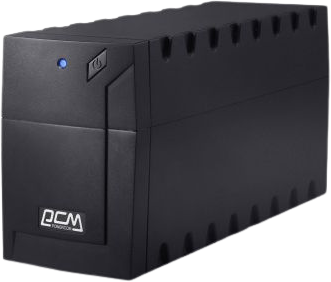 Источник бесперебойного питания Powercom Raptor, Line-Interactive, 1000VA / 600W, Tower, 3*IEC320-C13, USB (792817)