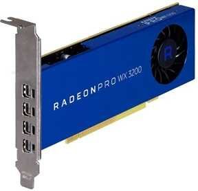 Видеокарта DELL AMD Radeon WX3200 4Gb DDR5 PCI-E 4miniDP