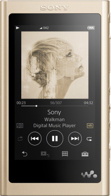 Цифровой аудиоплеер Sony NW-A55HN 16 Гб, золотистый