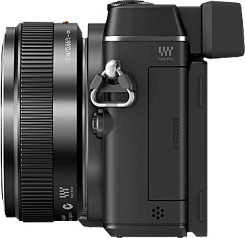 Цифровая фотокамера Panasonic Lumix DMC-GX7CEE-K Black Kit (Micro 4/3 20 mm)