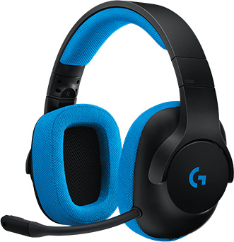 Гарнитура Logitech Headset G233 Prodigy Wired Gaming- Black/Cyan [981-000703]