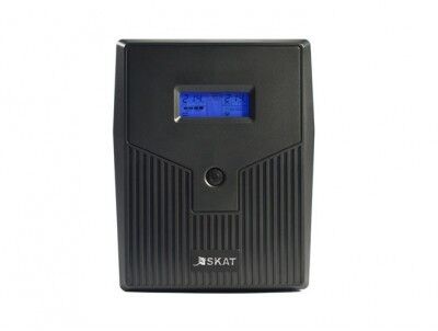 ИБП Бастион SKAT-UPS 1500/900 (SKAT-UPS 1500-LI-2x9) {Line-interactive, 1500ВА/900Вт, на пол, LCD-дисп, 2x EURO + 2х C13, USB/ RJ-45, АКБ 2х 9Ач, МПТ} {457}