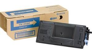 Картридж лазерный Kyocera TK-3160 1T02T90NL1 черный (12500стр.) для Kyocera P3045dn/P3050dn/P3055dn/P3060dn