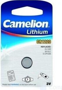 Элемент питания Camelion CR1220-BP1 CR1220 (1 шт в блистере)