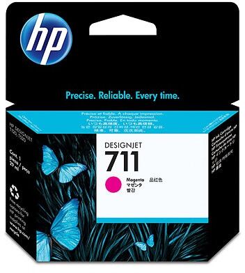 Картридж струйный HP 711 CZ131A пурпурный (29мл) для HP DJ T120/T520