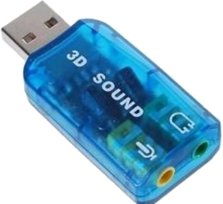 Звуковая карта USB TRUA3D (C-Media CM108) 2.0