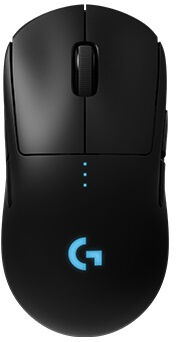 Мышь Logitech G Pro черный оптическая 25600dpi беспров. USB 7but (910-005272)