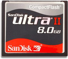Карта памяти 8 Гб Compact Flash SanDisk Ultra® [SDCFH-008G-E11,SDCFH-008G-U46]