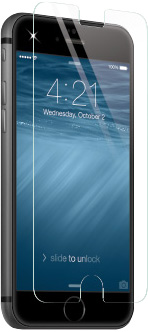 Защитная плёнка Modena Professional (2 шт.) для iPhone 6/6S, глянцевая