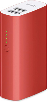 Внешний аккумулятор Belkin Mixit Power Pack 4000 мАч, Red [F8M979btRED]