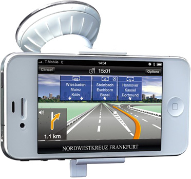 Автодержатель на присоске Just Mobile для iPhone, белый [ST-169W]
