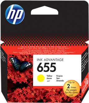 Картридж HP CZ112AE №655 (жёлтый)