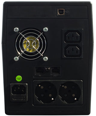 ИБП (457) Бастион SKAT-UPS 1500ВА/900Вт/Line-Interactive/АКБ 9Ачх2/220В/2xC13/3 л.г./МПТ