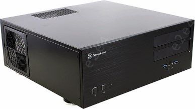 Корпус SilverStone GD08B, черный, EATX, Без БП (SST-GD08B)