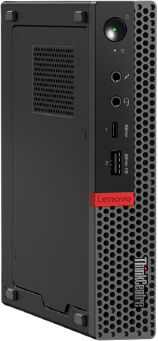 Компьютер Неттоп Lenovo ThinkCentre M920q i7 9700T/16/128 SSD/WF/BT/Windows 10 IoT Enterprise,черный