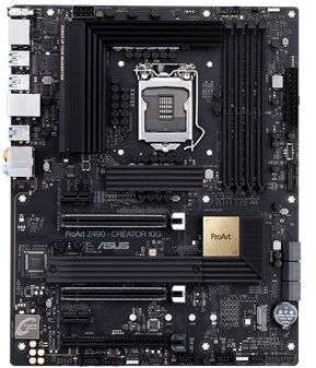 Материнская плата ATX LGA1200 ASUS PROART Z490-CREATOR 10G