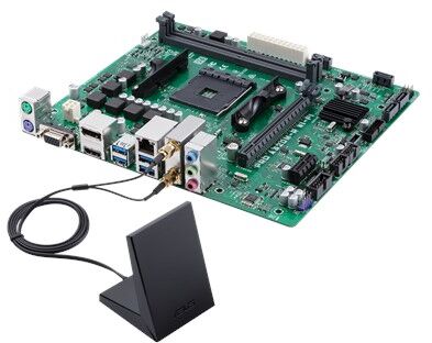 Материнская плата mATX LGAAM4 ASUS PRO A320M-R WI-FI/CSM