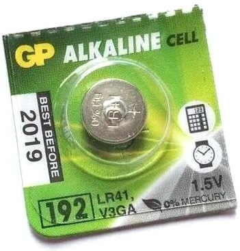 Элемент питания GP Alkaline cell 192F-2C10 AG3 BL10 (10 штук в упаковке) цена за 1 шт.
