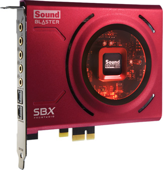 Звуковая карта Creative PCI-E Sound Blaster ZX (Sound Core3D) 5.1