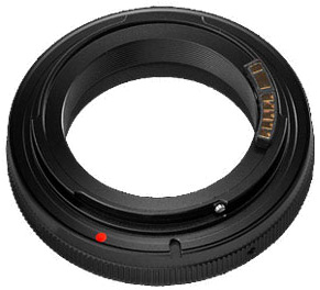Адаптер для камер Canon EOS объективов Samyang T-mount с контроллером