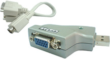 Кабель USB- 2хCOM ST-Lab U-360 Am-RS232-9