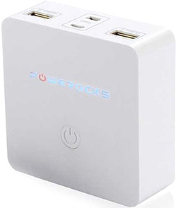 Внешний аккумулятор Powerocks Stone3 MFI ST-PR-OC 7800 мАч, белый