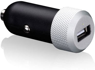 Автомобильное зарядное устройство Just Mobile Deluxe Car Charger для iPhone/iPad [CC-188BK]