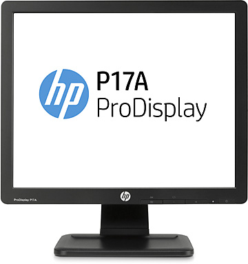 Монитор 17" HP P17A черный