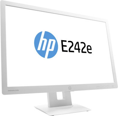 Монитор 24" HP E242e черный IPS