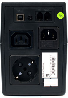 (454) Бастион SKAT-UPS 800ВА/480Вт/Line-Interactive/АКБ 9Ачх1/220В/1xC13/3 л.г./МПТ