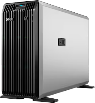 Сервер DELL PowerEdge T360 8LFF/E-2414/1x16GB UDIMM DDR5/ PERC H355/1x2TB SATA/Broadcom 5720/ IDRAC9 Basic/ 2x700W/1YWARR