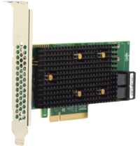 Контроллер Broadcom Controller 9440-8i (05-50008-02 / 03-50008-17) (PCI-E 3.1 x8, LP) Tri-Mode SAS/SATA/NVMe 12G, RAID 0,1,5,10,50 8port (2*SFF8643), 1 year