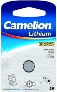 Элемент питания Camelion CR1220-BP1 CR1220 (1 шт в блистере)