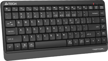 Клавиатура беспроводная A4Tech Fstyler FBK11 black/grey (USB, BT/Radio, slim) (FBK11 GREY)