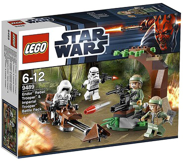 LEGO Star Wars 9489 Конструктор Лего Повстанцы на Эндоре и штурмовики Империи