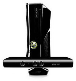 Игровая приставка Microsoft Xbox 360 + Kinect + игра Kinect Adventures + Kungfu Panda + 3M live (S9G-00027)