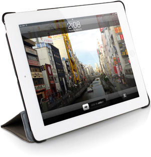 Чехол Macally BookStand Protective Stand для iPad 2/iPad 3, серый [BOOKSTAND-3M]