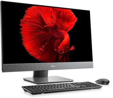 Моноблок Dell Inspiron 7777 27" FHD i7-8700T/16/1000/256 SSD/GF GTX 1050 4G/WF/BT/Kb+Mouse/Linux,черный