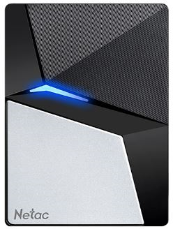 SSD накопитель Netac Z7S 120GB USB 3.2 Gen 2 Type-C External SSD, R/W up to 510MB/440MB/s,with USB-C to USB-A cable and USB-A to USB-C adapter 3Y wty