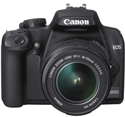 Цифровая фотокамера Canon EOS-1000D Kit (EF-S18-55 мм)