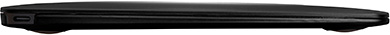 Чехол для MacBook 12" Ozaki O!macworm TightSuit 0.9mm, чёрный [OA430BK]