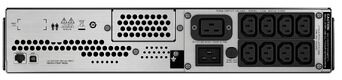 Источник бесперебойного питания APC Smart-UPS C 3000VA/2100W 2U RackMount, 230V, Line-Interactive, LCD, Out: 8xC13 1xC19, 1 year warranty