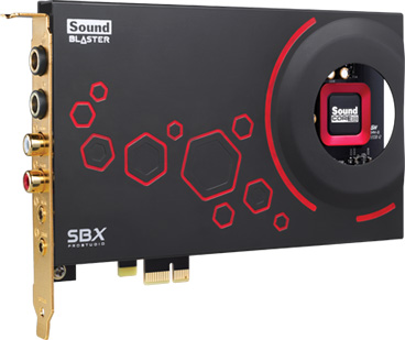 Звуковая карта Creative PCI-E Sound Blaster ZXR (Sound Core3D) 5.1