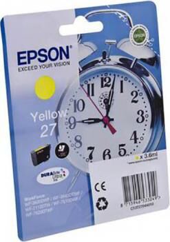 Картридж EPSON T2704 желтый для WF-7110/7610/7620 (C13T27044022/C13T27044020/C13T27044012)